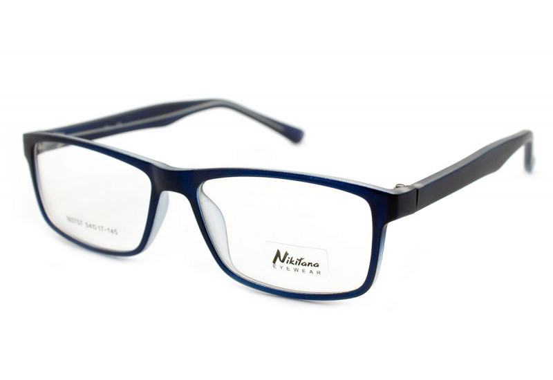 Стильна пластикова оправа для окулярів Nikitana 3757